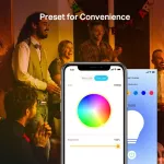 Free shipping *TP-Link Tapo Smart Wi-Fi Light Bulb RGB, color changing lamp Open/closing setting Through the application by sound, model L530E, E27 terminal