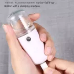Portable style, coughing, spraying in front of the 30ml nano moisture spray, 2 pink white color to choose from.