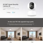 Xiaomi Mi 360 ° Home Security Camera 2K - Global Version Intelligent CCTV 1 year Thai center warranty