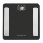 Tamborine scales and fat measurement BA007 colors+maximum weight of 180 kilograms. Can save 12 personal information.