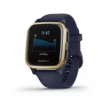 Garmin VENU SQ / VENU SQ Music Navy/Goldประกันศูนย์ไทย 1 ปี สมาร์ทวอทช์ GPS ดีไซน์พรีเมี่ยม