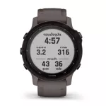 Garmin Fenix 6s Pro Solar Amethyst W/Shale Band นาฬิกา GPS มัลติสปอร์ตพรีเมี่ยม  ประกันศูนย์ 1ปี
