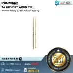 Promark 7A Hickory Wood Tip by Millionhead. Oval Riy Drum Head provides a warm and intense sound suitable for a variety of use.
