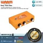 Warm Audio Foxy Tone Box by Millionhead, a guitar effect is controlled for Volume, Sustain and Fuzz.