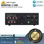 Behringer  MONITOR 2 USB by Millionhead  มอนิเตอร์คอนโทรลเลอร์คุณภาพดีจาก Behringer มาพร้อม VCA Control, USB Audio Interface ในตัว