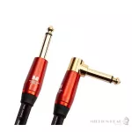 Monster Cable  Acoustic 21ft Angled to Straight Instrument Cable by Millionhead สาย Instrument Cable คุณภาพเยี่ยม มีสัญญาณที่มีความละเอียดสูง