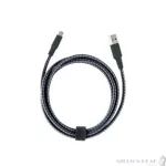 Energea  NyloTough USB-A to Micro USB 1.5m Black/Blue/Red by Millionhead สายชาร์จ USB-A - Micro-USB ยาว1.5 เมตร