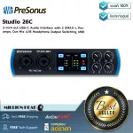 PreSonus  Studio 26c by Millionhead ออดิโออินเตอร์เฟส 2-in/4-out การเชื่อมต่อแบบ USB-C,XMAX-L Preamps,Studio One Artist,Studio Magic Plug-in suite