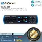 Presonus Studio 26C by Millionhead Audio International 2-In/4-OOT USB-C, Xmax-L Preamps, Studio One Artist, Studio Magic Plug-In Suite