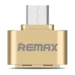 Remax OTG Adapter RA-OTG USB สีทอง