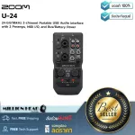 Zoom U-24 By Millionhead Audio, Portable Interface, 2-In/4-OOT, 24-bit/96 KHz resolution