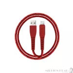 Energea Cable Nyloflex USB-A to Lightning C89 1.5M By Millionhead USB-A to Lightning Tip Charging cable Use high quality and flexible fibers.
