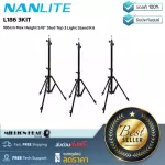 NANLITE L186 3KIT by Millionhead, a professional stand for a professional Lightweight, only 1.3 kg, ready to adjust the height of 186 centimeters