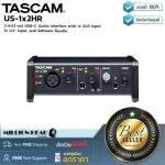 TASCAM US-X2HR by Millionhead Audio International Fasclope, USB-C 2-In/2-OOT, working with a maximum resolution of 24bit/192khz.