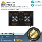 BEHRINGER CMD STUDIO 4A by MillionHead controller for DJ 4-Deck DJ Midi Controller with 4-Channel Audio Interface.