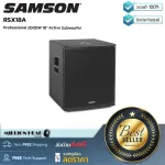 Samson RSX18A by Millionhead, a 2000 -inch 2000 -inch subwoofer speaker, designed to meet a low frequency area. The frequency response is between 30Hz-