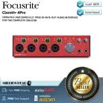 Focusrite Claret+ 4PRE by Millionhead Audio Inputs / 8 Outputs that can record more accurately. With convertible
