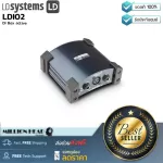 LD Systems  LDI02 by Millionhead กล่องแปลงสัญญาณเสียงจากอนาลอคเป็นดิจิตอลแบบ Active ของเครื่องดนตรี โดยใช้แบตเตอรี่ 9 โวลต์