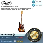 SQUIER CLASSIC VIBE BASS VI LRL 3TS by Millionhead, a lower olock sound than a guitar and vintage style