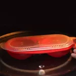 Clip Pac Micro กล่องอาหาร กล่องทำอาหาร กล่องทำไข่ดาวด้วยไมโครเวฟ 200 มล. มีให้เลือก 3 สี มี BPA Free