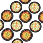 Clip Pac Meal Pac กล่องอาหาร กล่องใส่อาหาร แบบกลม แบบเหลี่ยม รุ่น Meal Pac ขนาด 650 มล. 1 แพ็ค 12 กล่อง