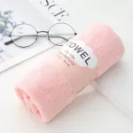 ผ้าขนหนู สำหรับเช็ดหน้า ซับหน้า มินิมอล ขนผ้านุ่มซับน้ำได้ดีขนาด35 x75 cm