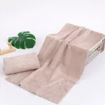 ผ้าขนหนู สำหรับเช็ดหน้า ซับหน้า มินิมอล ขนผ้านุ่มซับน้ำได้ดีขนาด35 x75 cm