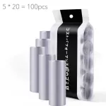 ถุงขยะแบบใหม่ ง่ายต่อการเก็บและใช้ 1แพ็คมี100ถุงออกแบบมาแบบม้วนง่ายต่อการเก็บและใช้ นำไปใช้ได้ทุกที่