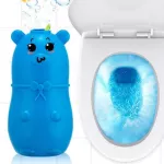 Blue bear deodorated and killed bacteria in the toilet. Used to put in a toilet tank Giving colorful blue water and clean toilet tank, reducing bacteria Suitable for bathrooms everywhere