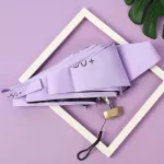 ร่มมินิมอล ขนาดกะทัดรัด พกพาสะดวกด้วยไซต์ออกแบบมาเพื่อพกพาสะดวก ใส่กระเป๋าเล็กได้ไม่มีปัญหาการพกพาเหมาะกับฤดูฝนสีสันเรียบๆน่ารักๆ