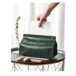 สวยจริงไม่จกตา กล่องใส่ทิชชู่ สวยหรูดูแพง สกรีนสีทอง ใช้ในบ้าน ในรถ