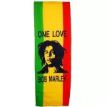 ธงราสต้า One Love BOB MARLEY ใช้ประดับตกแต่ง ได้อารมณ์ราสต้า-เรกเก้