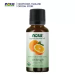 Now Foods Essential Orange Oil, Organic 30 ml 100% Pure & Certified Organic Orene Oral Operation Oil