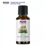 Now Foods Essential Atlas Cedar Oil 30 ML 100% Pure Pure Essential Oils