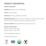 Now Foods Clove Oil, Organic 30 ml Essential oil