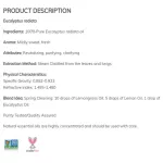 Now Foods Essential EUCALYPTUS RADIATA OIL 30 ml 100% Pure Pure eucalyptus essential oil