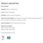 Now Foods Essential Tangerine Oil 100% Pure Pure Essential Oil instead