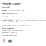 Now Foods Essential Chamomile Oil 100% Pure 10 ml, essential oil