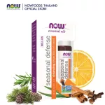 NOW FOODS, Aroma Roma, Fresh, Fresh aroma for people with frequent air allergies, Seasonal Defense Roll-on, 1/3 FL OZ 10 ml