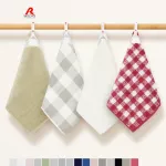 Rainflower Towel, a 25x25 cm handkerchief, a student has a name written to prevent lost, and easy to carry, mixed/mixed patterns.