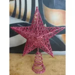 Dao decorated with Christmas trees Sparkling star The top star for decorating the Christmas tree, home decor