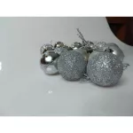 The ball decorated with high quality Christmas trees with a variety of colors 3*6 centimeters. Christmas, plastic ornaments