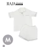 Raja Health Sleep Wear, short-sleeved pajamas-short legs for health Innovation from Japan Bamboo & Cotton Gauze 100%