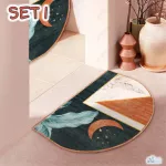 Watching, carpet, water, water, toilet, bathroom/kitchen, carpet trap