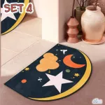 Watching, carpet, water, water, toilet, bathroom/kitchen, carpet trap