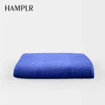 HAMPLR ผ้าขนหนูเกรดโรงแรม คอลเลคชั่น Basic สีน้ำเงิน