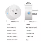 Tuya Smartlife Wi -Fi Smart Plug 10A - Smart Plug Controlled through the Smartlife 10A app. Order with Google Assitant / Amazon Alexa.