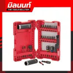 Milwaukee, screwdriver set and 26 pieces of blocks, model 48-32-4408