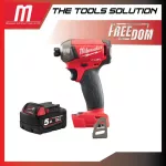 18-volt wireless screwdriver, Milwaukee Hydraulic M18 FQ-0 with 5 AH battery