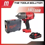 Wireless Block 18 Volts 1/2 inch Milwaukee M18 FHIWF12-0X with 3 AH battery